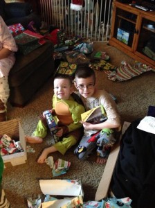 Nemo Ninja and big brother Bookworm: Mom of boys