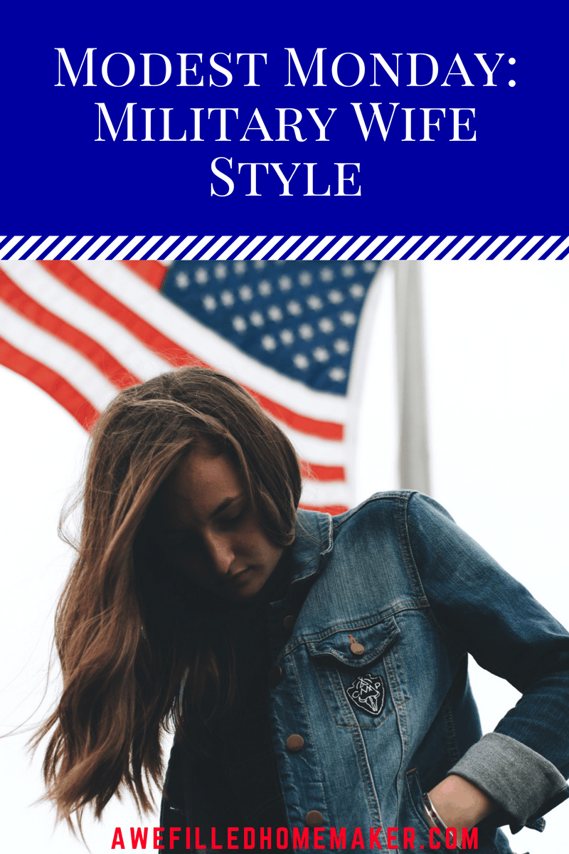 Modest Monday: Military Wife Style