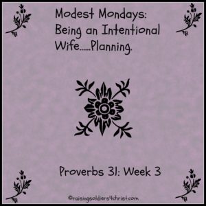 Being an Intentional Wife