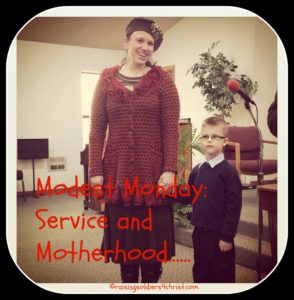 Serving and Motherhood