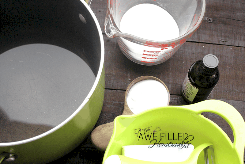 Laundry Soap Ingredients