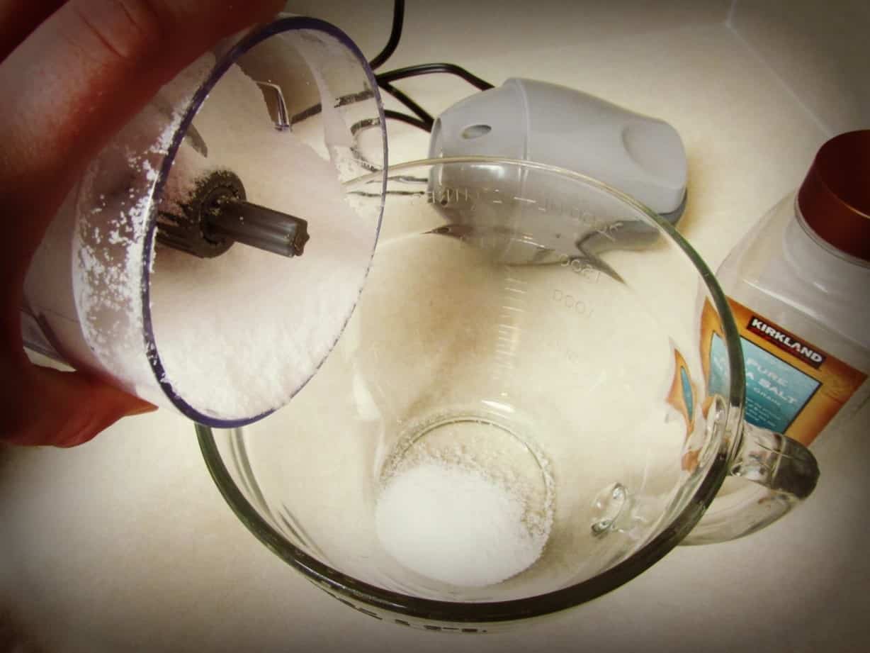 Sea Salt Scrub Using Young Living Essential Oils