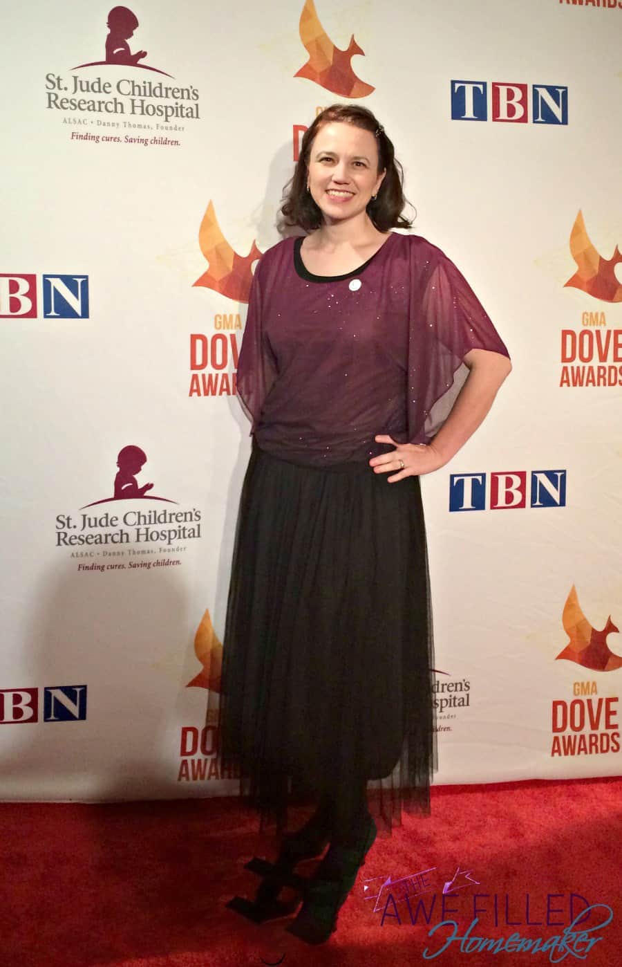 What I wore to the Dove awards!