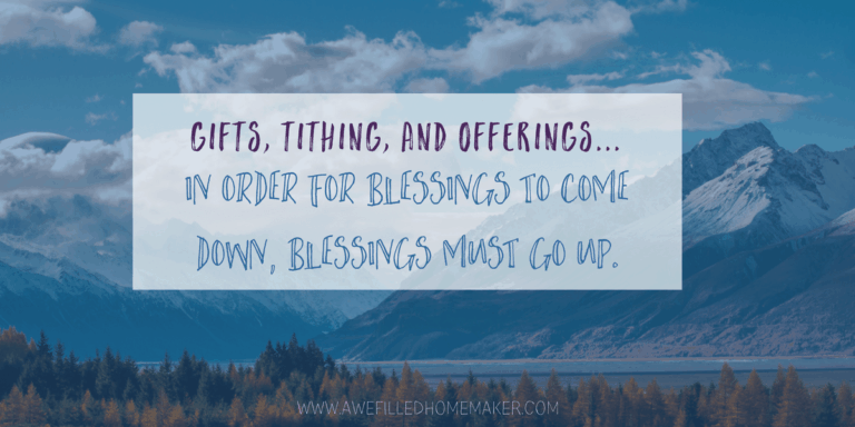 GIFTS TITHINGS AND OFFERINGS 2