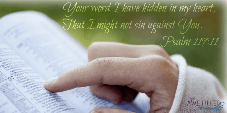 scripture memory for moms