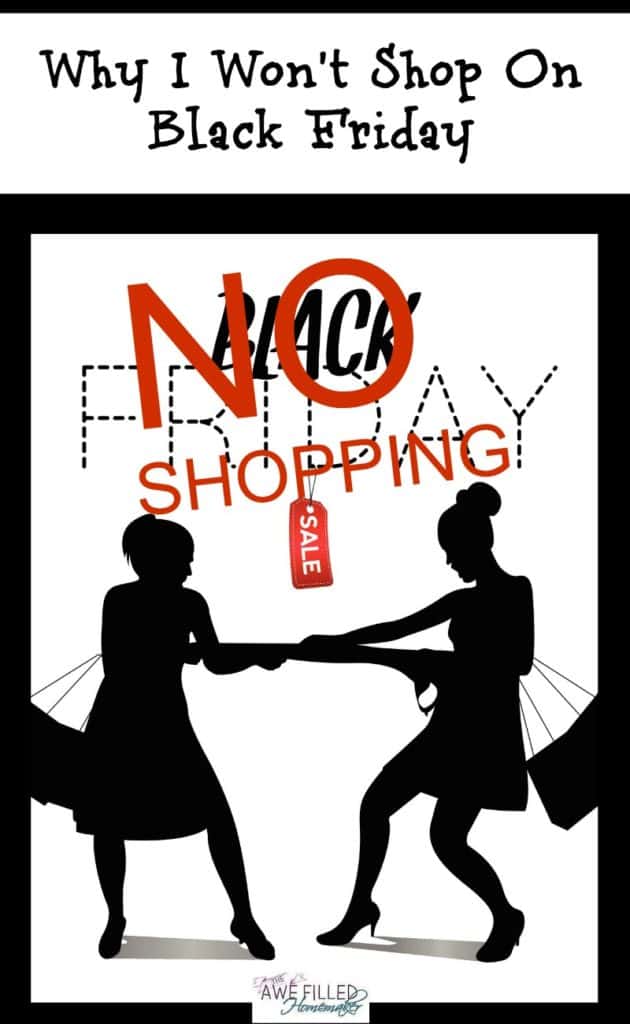 Why I Wont Shop On Black Friday