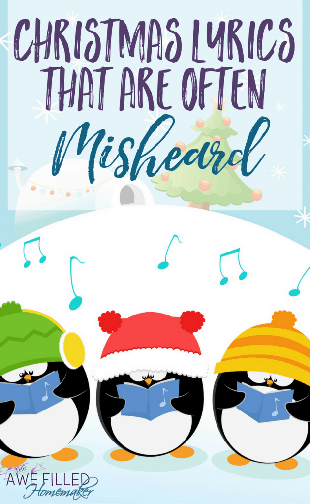 christmas lyrics misheard