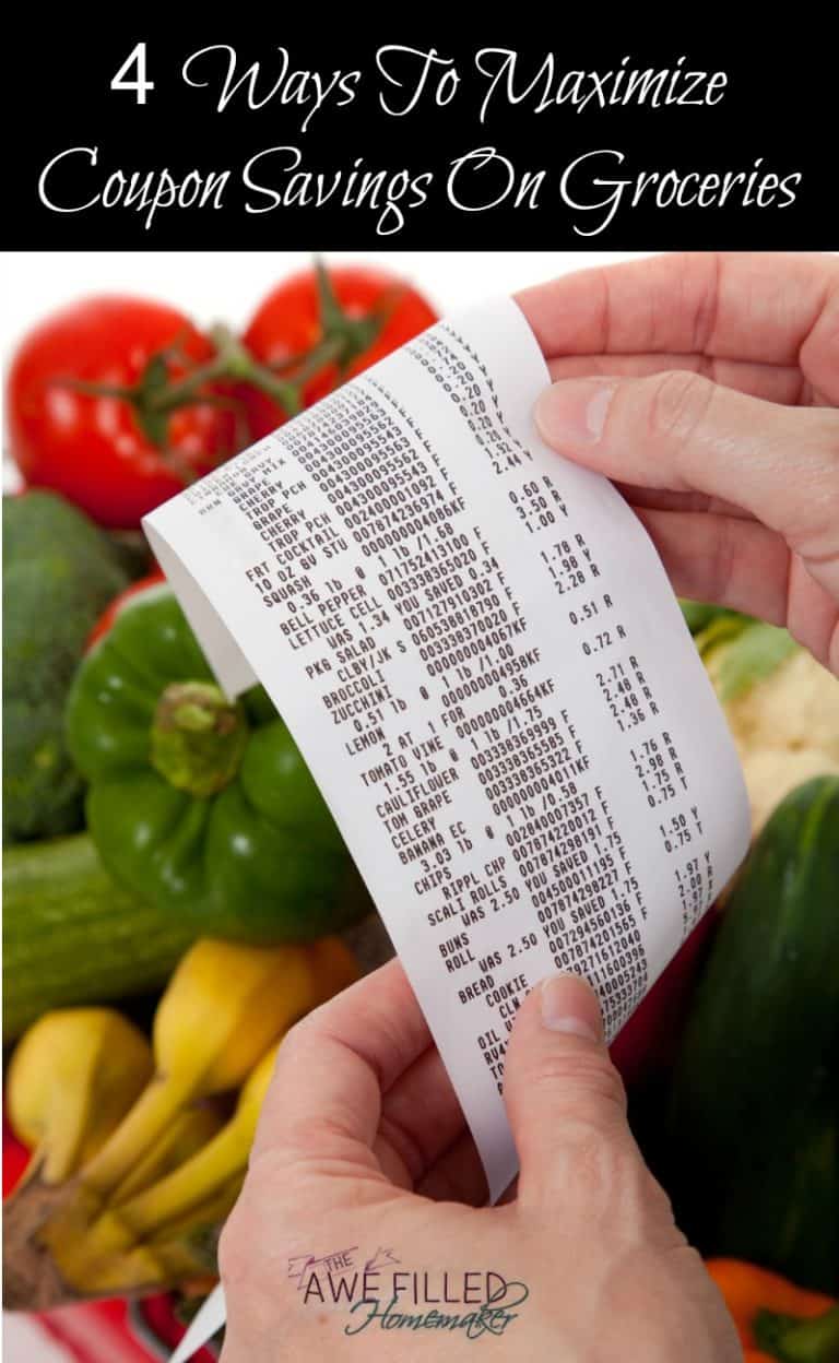 4 Ways To Maximize Coupon Savings On Groceries 