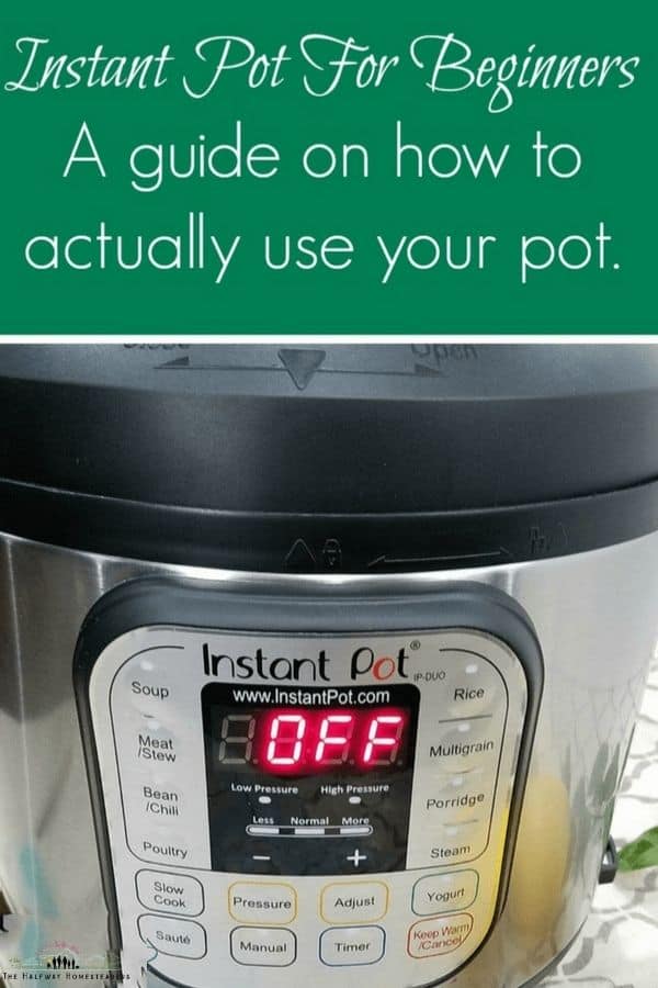Instant Pot for Beginners