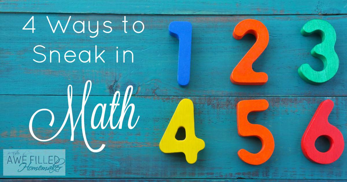 4 Ways to Sneak in Math FB
