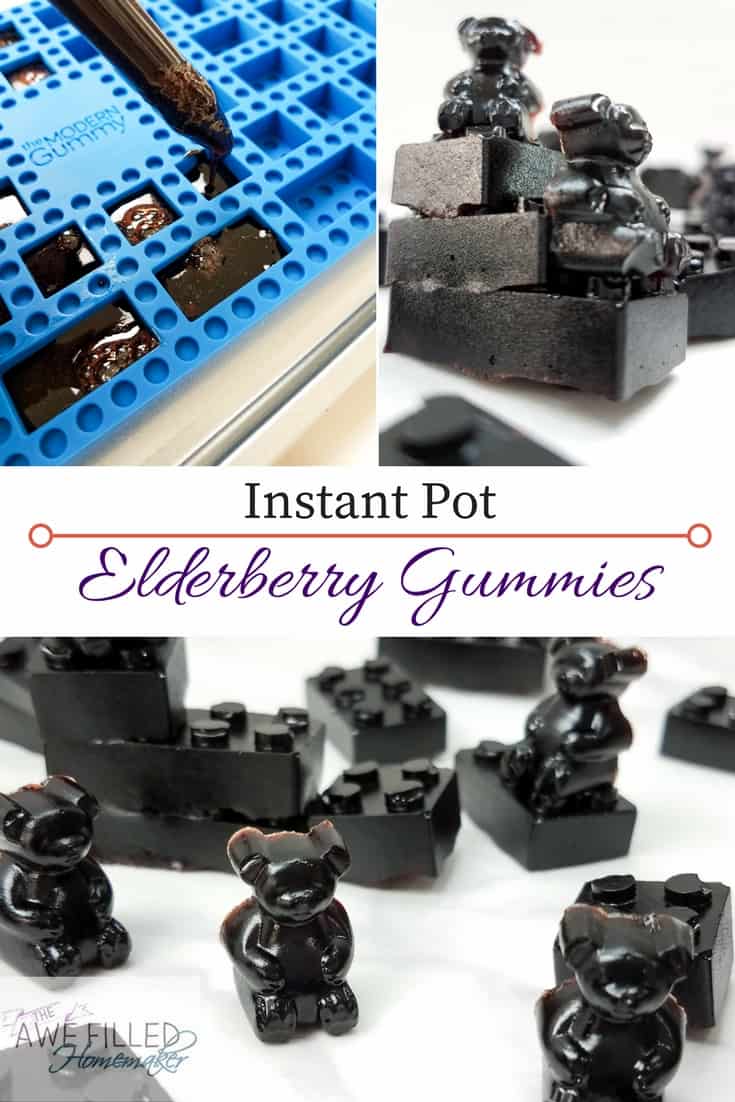 Instant Pot Elderberry Gummies
