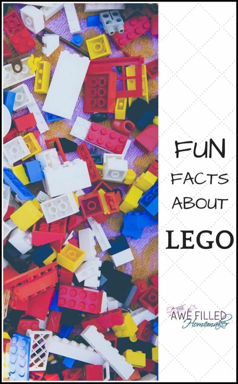 FUN FACTS ABOUT LEGO