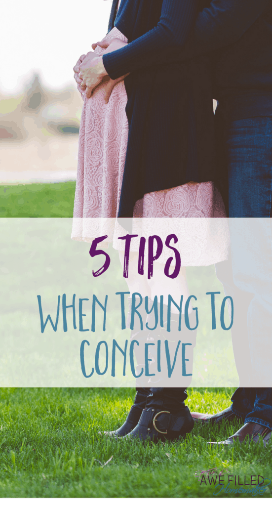 5 tips when trying to conceive