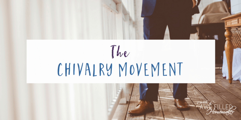 The chivalry movement 1