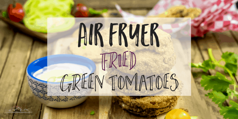 Air Fryer Fried Green Tomatoes 4