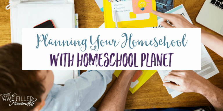 planning your homeschool with homeschool planet 1 1