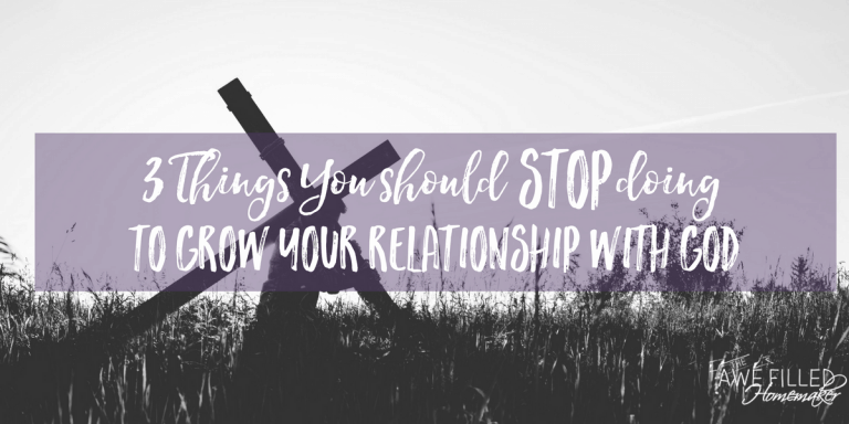 3 things to stop doing