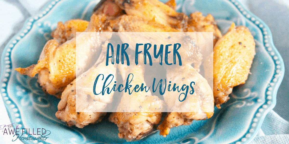 Air Fryer chicken wings is a perfect game snack