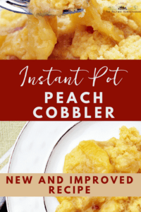 Instant Pot Peach Cobbler 7