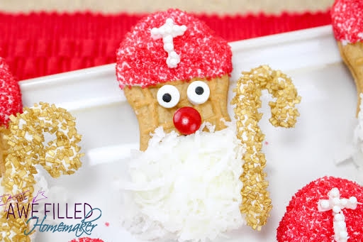 Have you as a Christian ever wondered how you can tie in Santa without deviating from God's Holy Word? Well, we did too. These St. Nicholas day resources will help you teach your children the true meaning of and story behind this man who inspired the legend of Santa. St. Nicholas unit study recipe