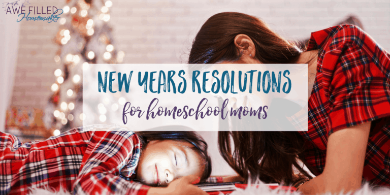 new years res for homeschool moms 1