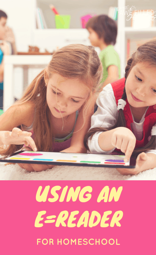 USING AN EREADER FOR HOMESCHOOL 3