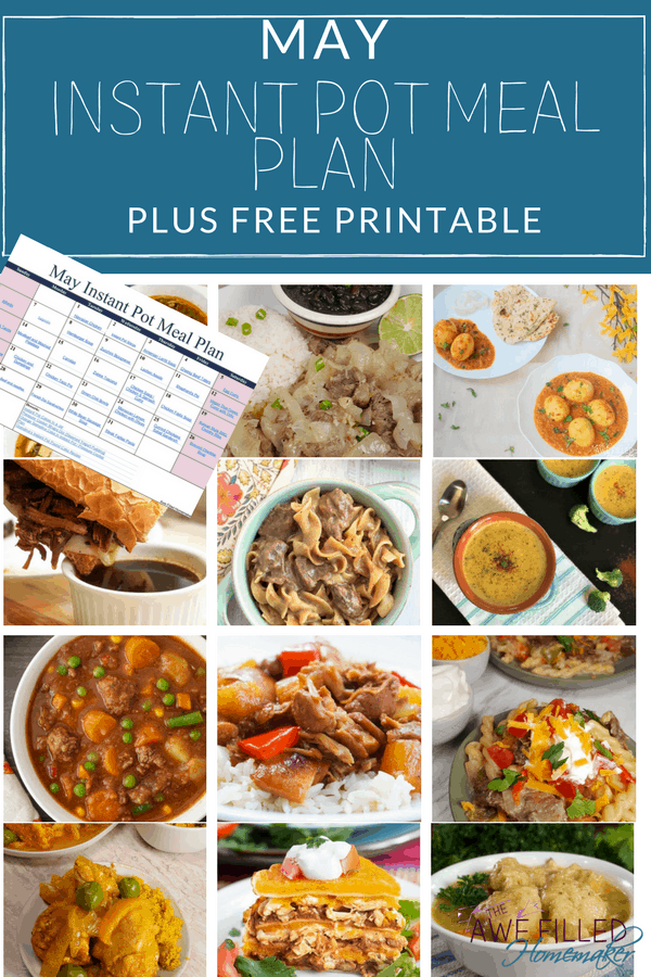 May meal plan 7