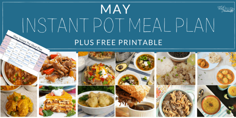 May meal plan 8