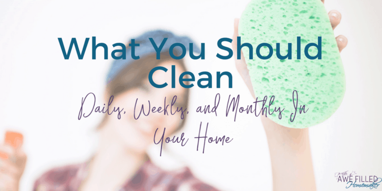 what you should clean 2