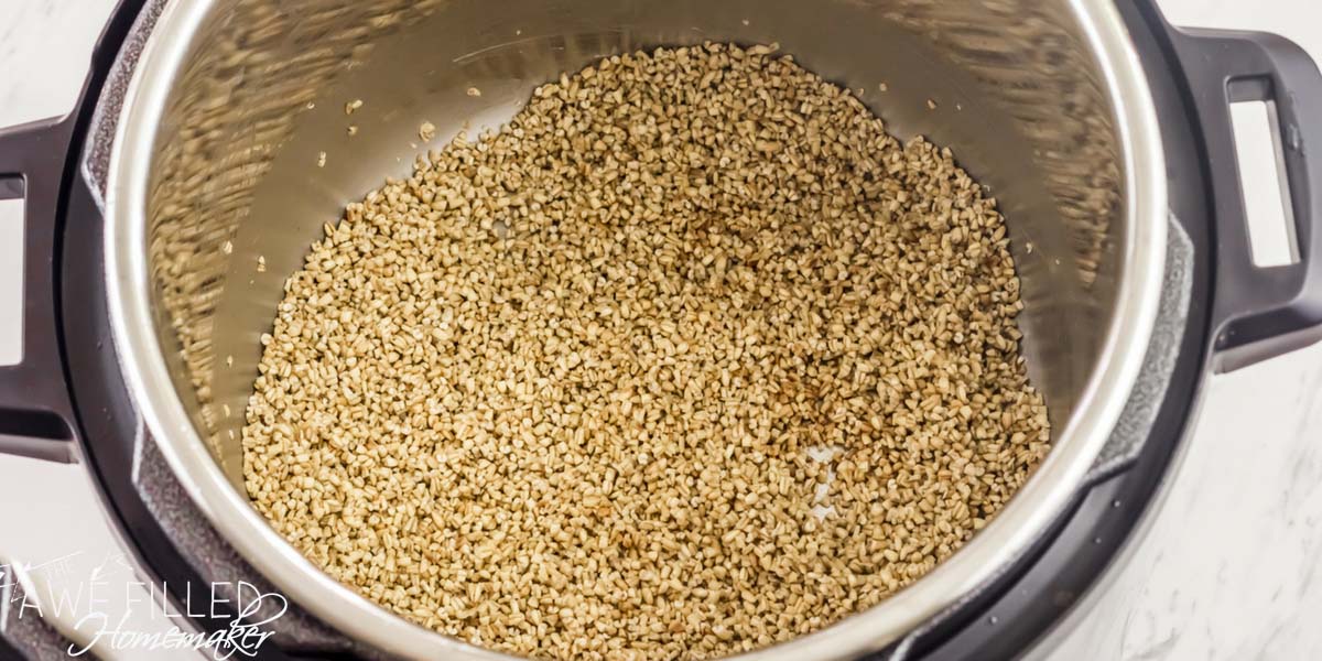 Instant Pot Brown Butter Oatmeal
