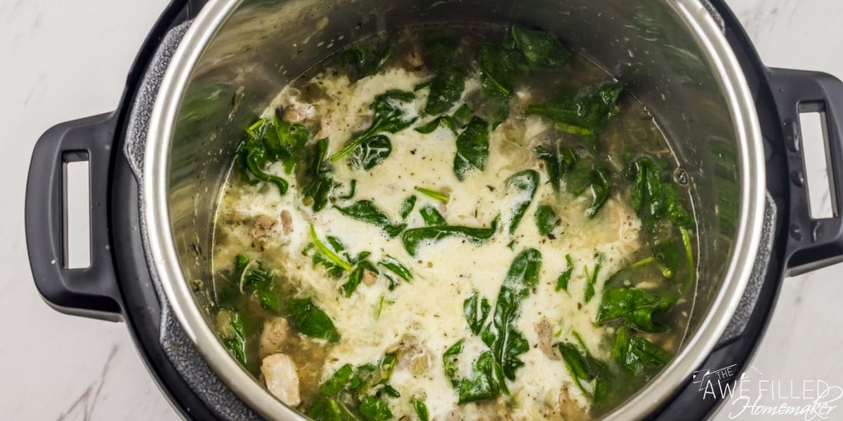 Instant Pot Chicken Chowder