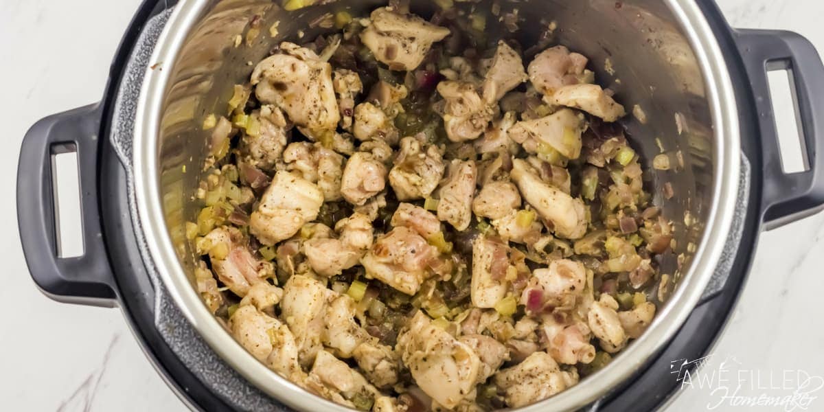 Instant Pot Chicken Chowder
