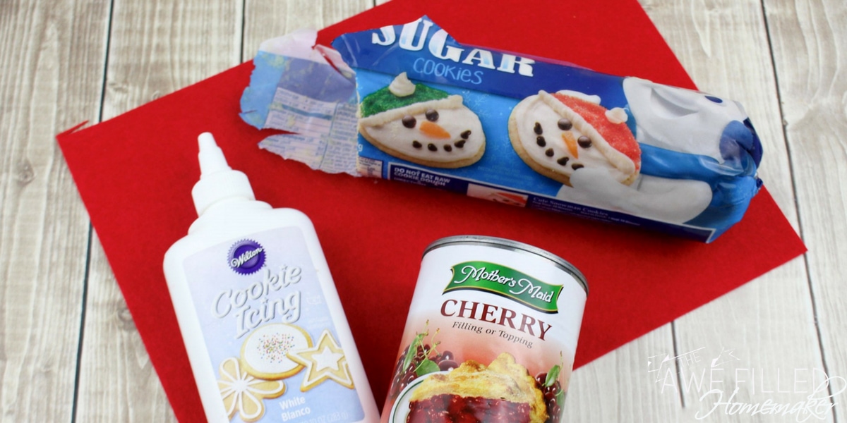 Cherry Sugar Cookie Cups