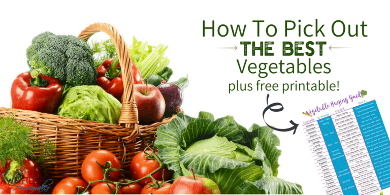 How to pick the best vegetables 3