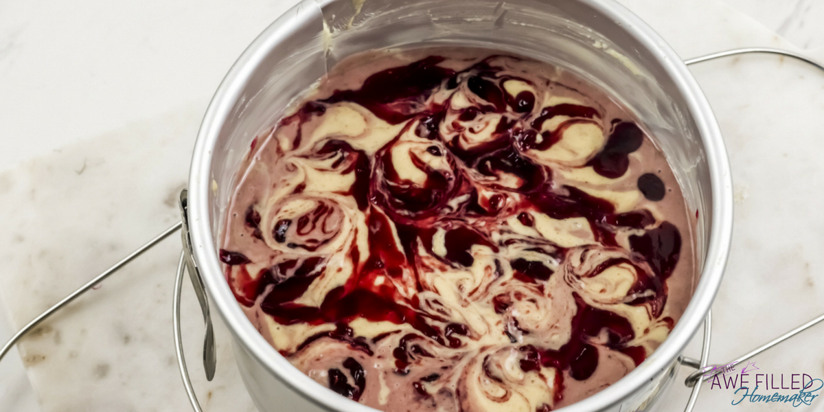 The Best Instant Pot Raspberry Swirl Cake recipe you'll ever find!