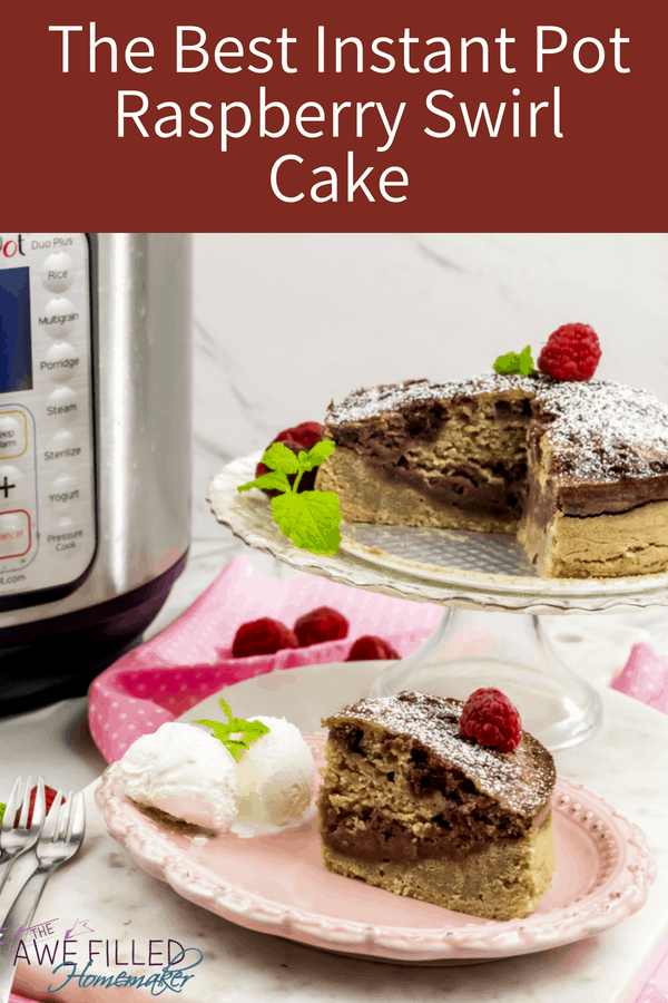 The Best Instant Pot Raspberry Swirl Cake 25