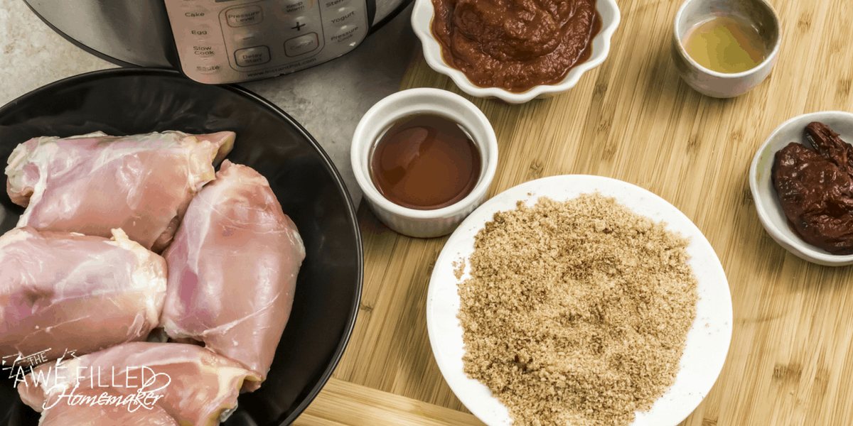 Instant Pot Chipotle Maple Chicken Thighs