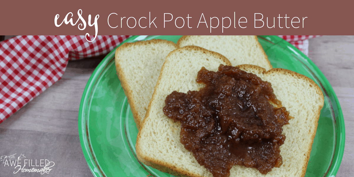 Easy Crock Pot Apple Butter 2