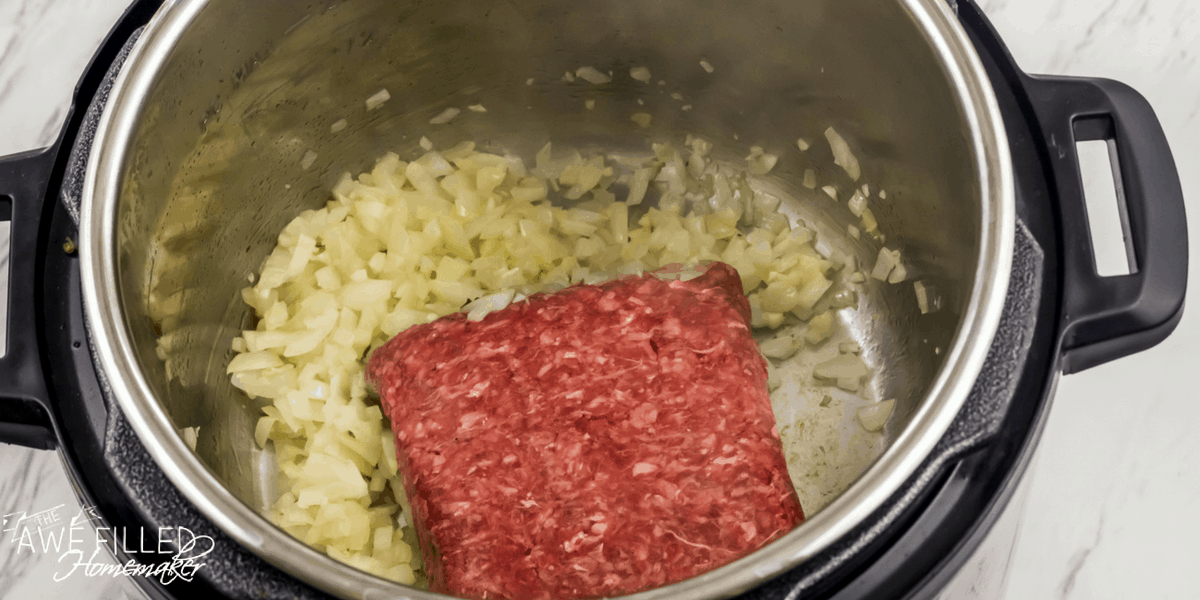 Instant Pot Homemade Meat Sauce