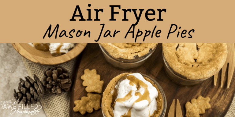 Air Fryer Mason Jar Apple Pies 26