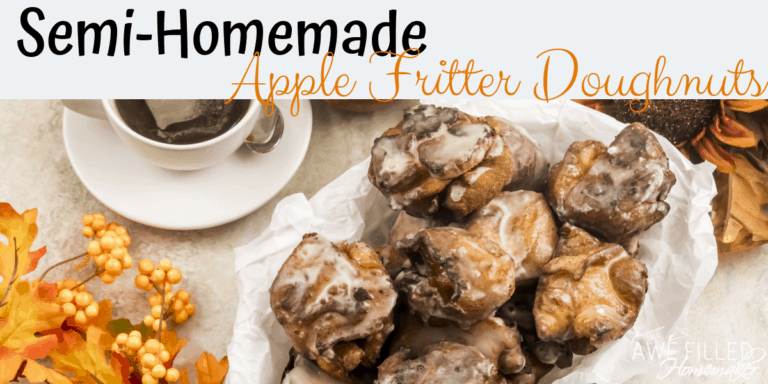 Copy of Semi Homemade Apple Fritter Doughnuts