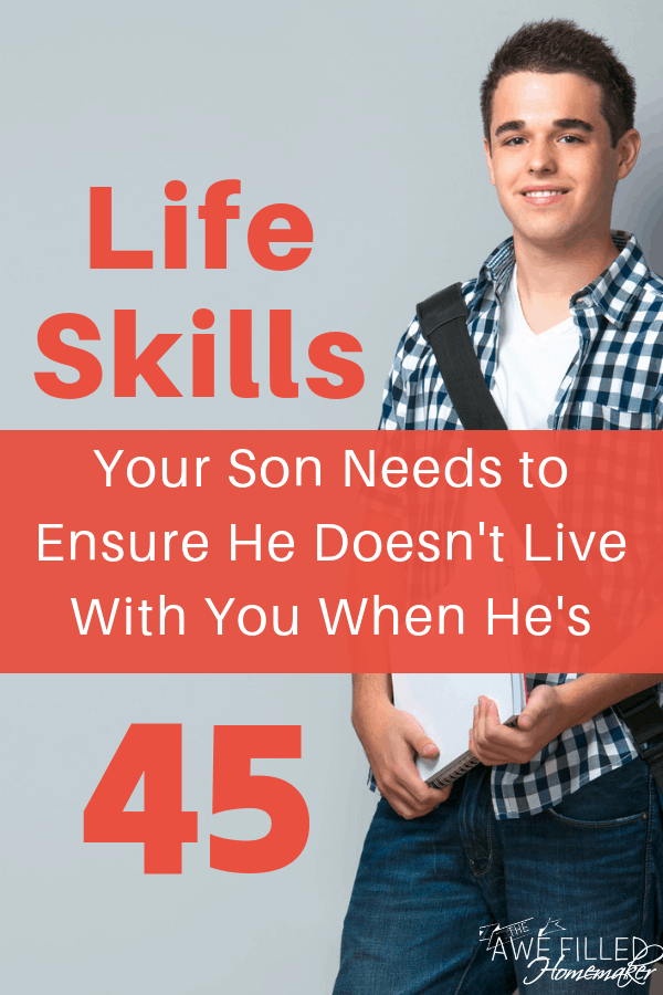 Life Skills Your Son Needs 2