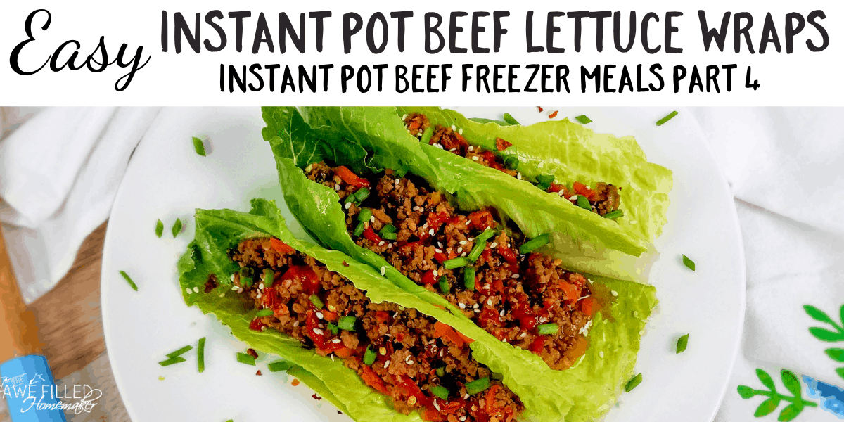 easy instant pot beef lettuce wraps 2