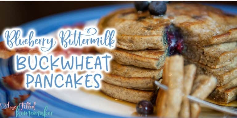 Blueberry Buttermilk Buckwheat Pancakes 5 copy