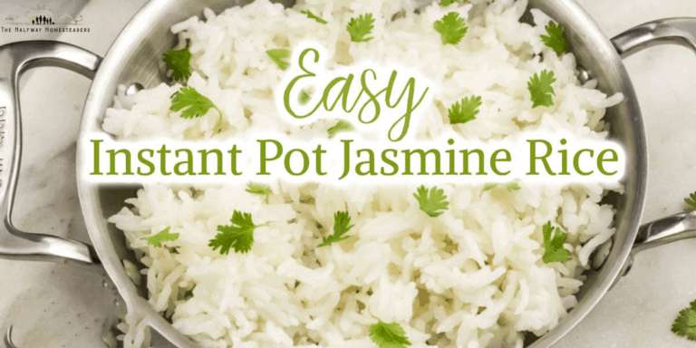 Easy Instant Pot Jasmine Rice 3 1