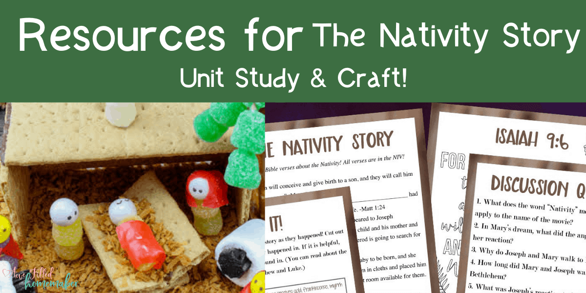 Copy of resources for the nativity story