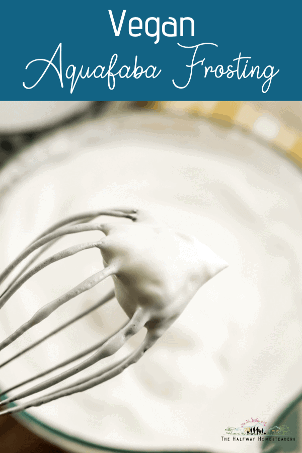 Vegan Aquafaba Frosting