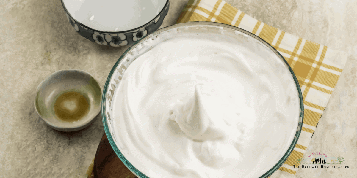 Vegan Aquafaba Frosting