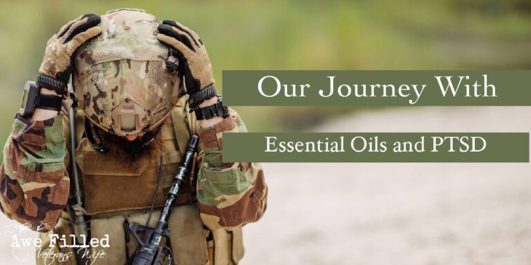 Journey with essential oils and ptsd