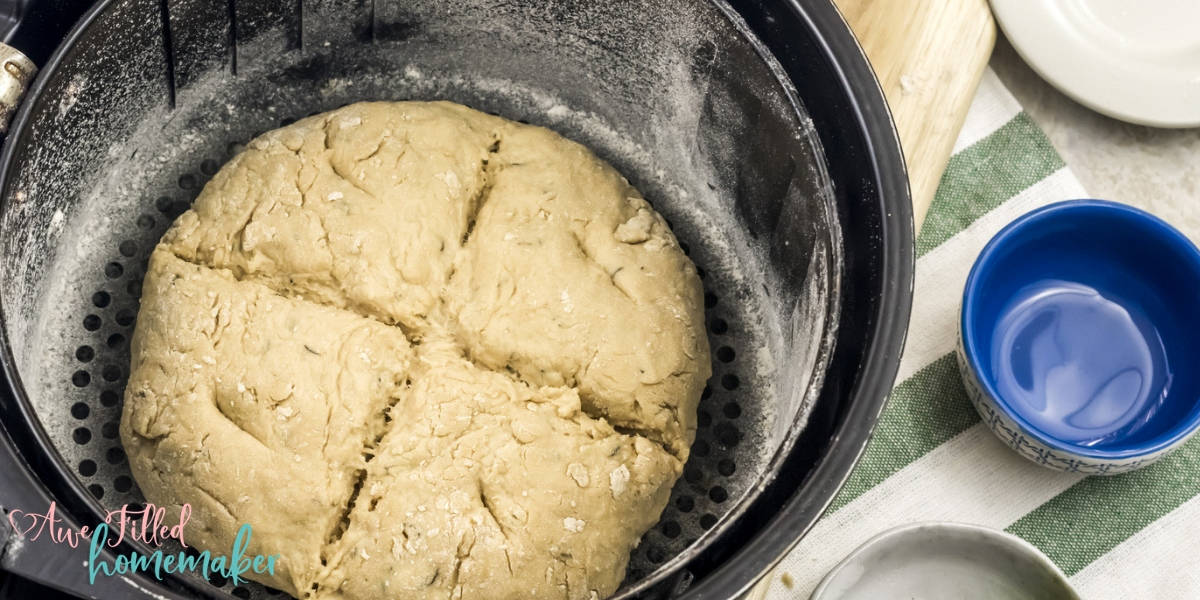 Air Fryer Irish Soda Bread